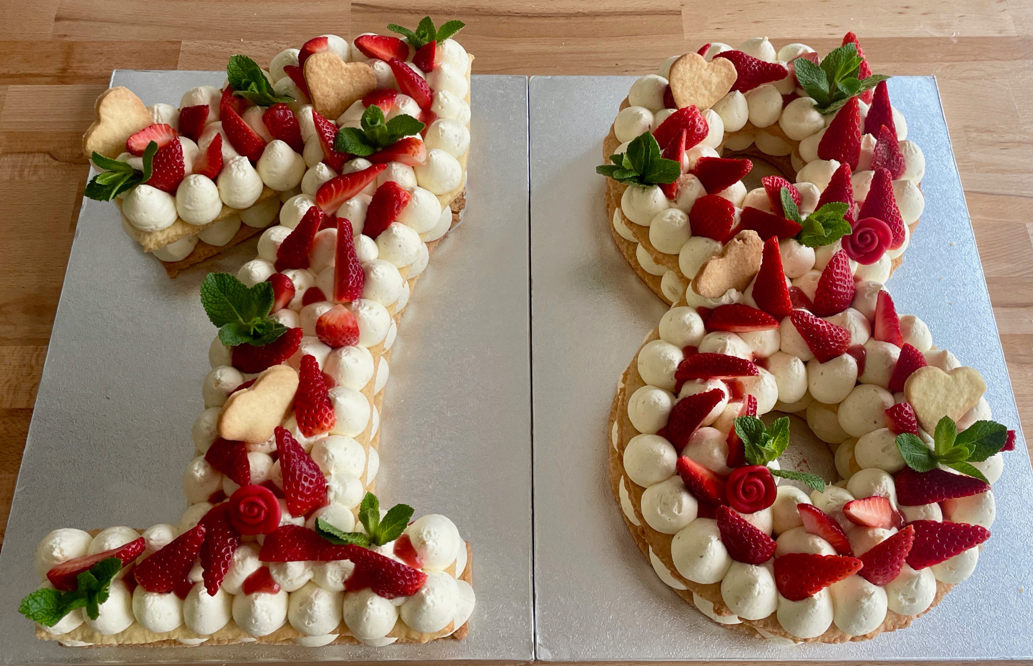 Number cake