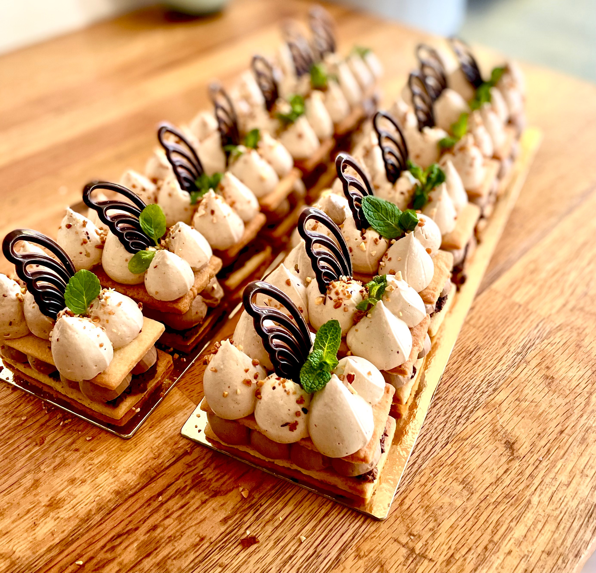 Pâtisseries individuelles